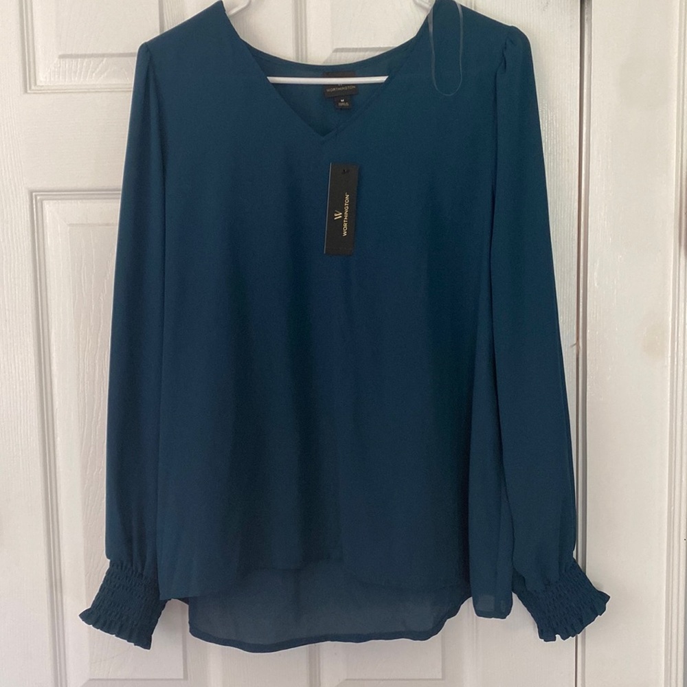 NWT blue blouse